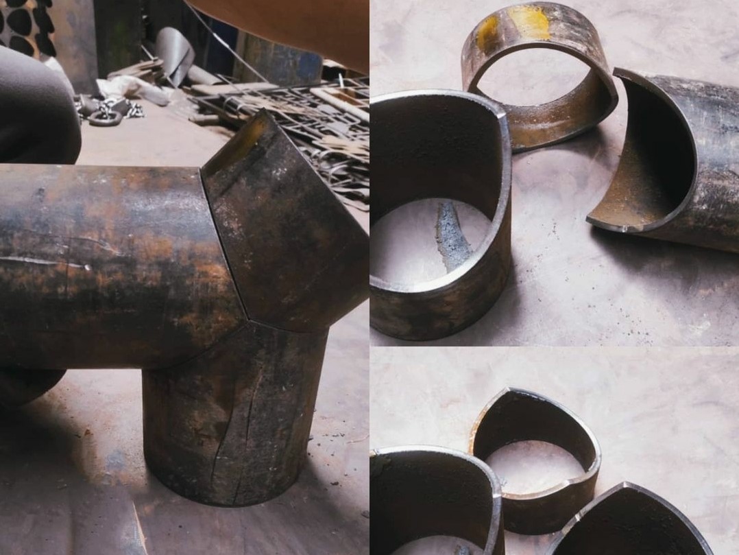 نمونه کار برش لیزر روتاری